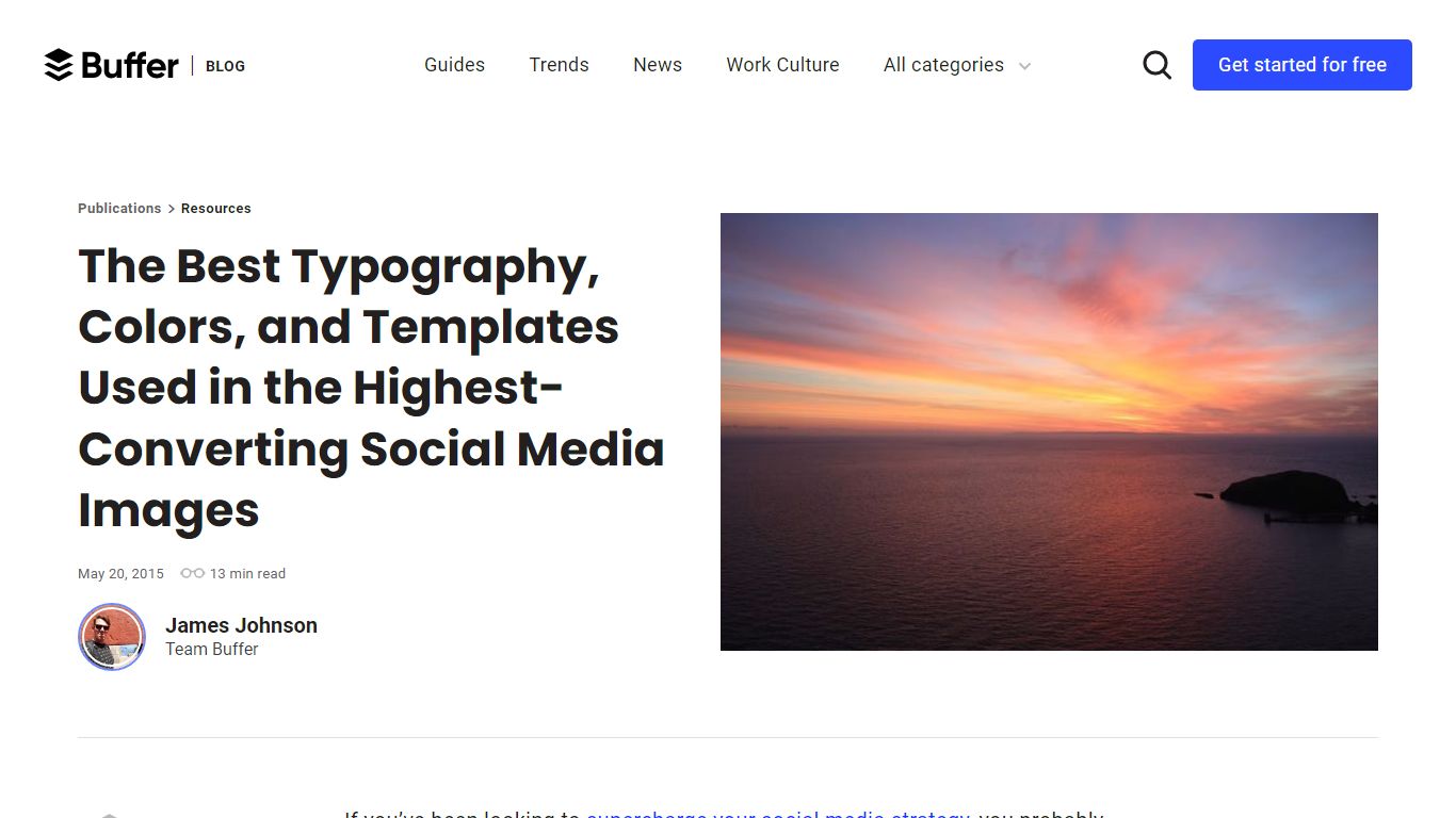 The Best Fonts & Colors in the Most Shareable Social Media Images